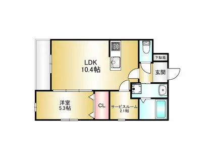 LIFEFIELD桜台(1SLDK/3階)の間取り写真