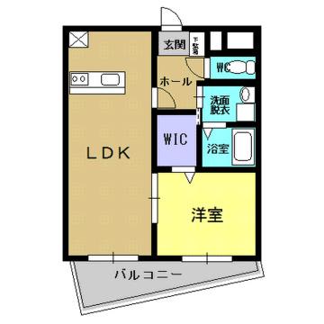 ライフアドバンス(1LDK/3階)の間取り写真