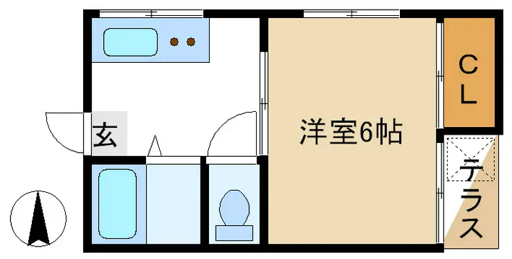 オグラビル 3階階 間取り