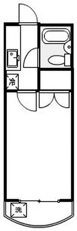 コスモス朝比奈 2階階 間取り
