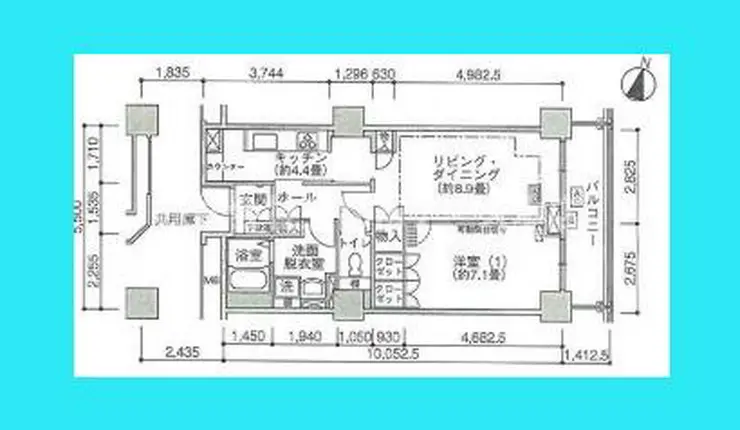 Jタワー西大井イーストタワー 23階階 間取り