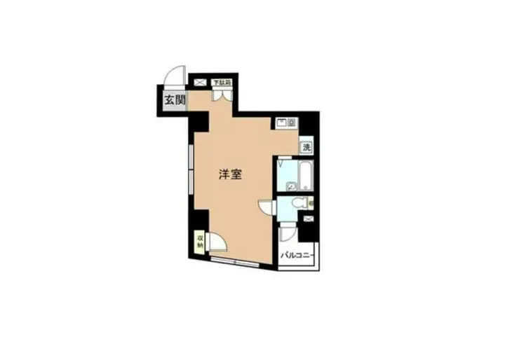 リブハピネス横浜関内 5階階 間取り