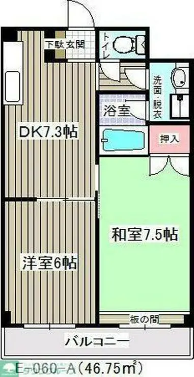 メゾンプルミエ 2階階 間取り