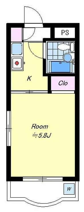 ハイタウン大森 3階階 間取り
