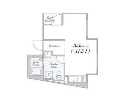 DSVARIE高田馬場レジデンス(ワンルーム/3階)の間取り写真