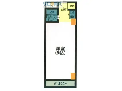 ビジネス新大阪(1K/7階)の間取り写真