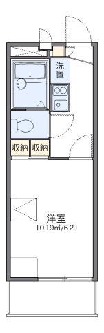 レオパレスホープ21(1K/2階)の間取り写真