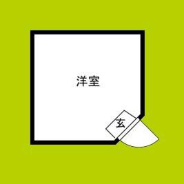 シーズコート住吉(ワンルーム/1階)の間取り写真