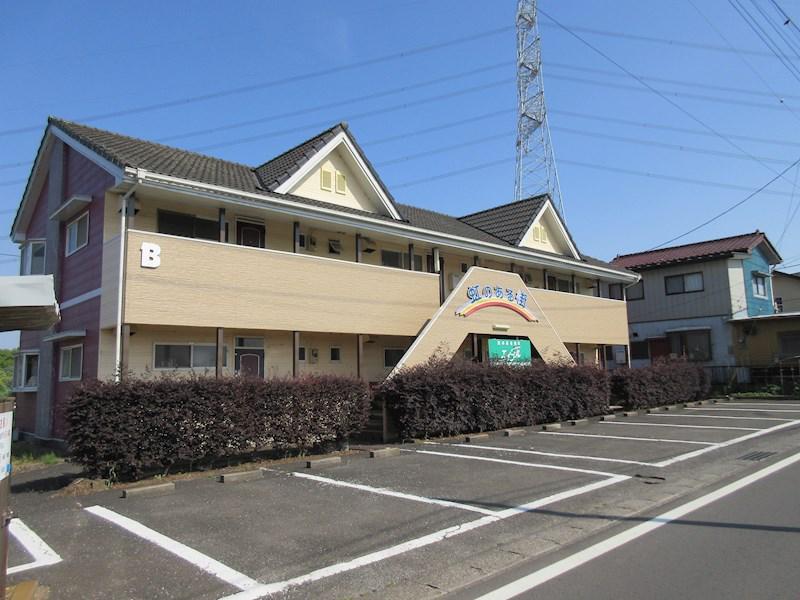 虹のある街B