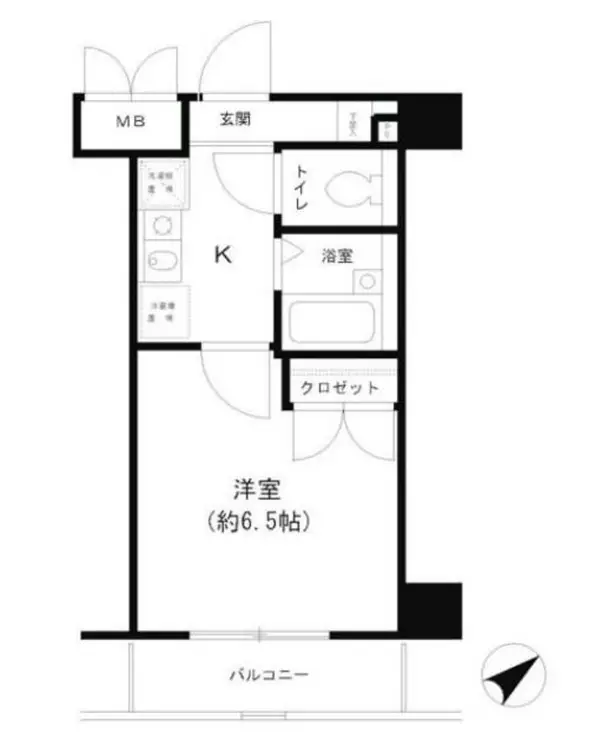 T&G東池袋マンション 3階階 間取り
