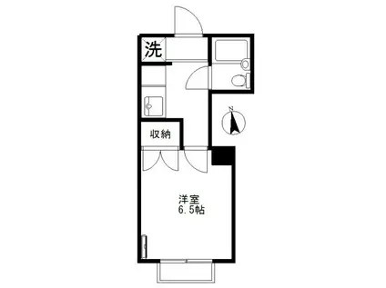 ハイムオレオ(1K/2階)の間取り写真