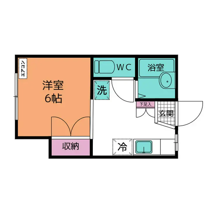 第3クローバーハイツ 2階階 間取り