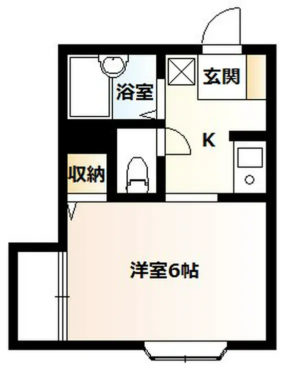 アリス伊勢原 2階階 間取り