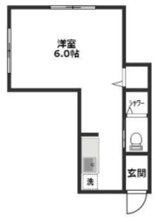 銀輪ビル 4階階 間取り