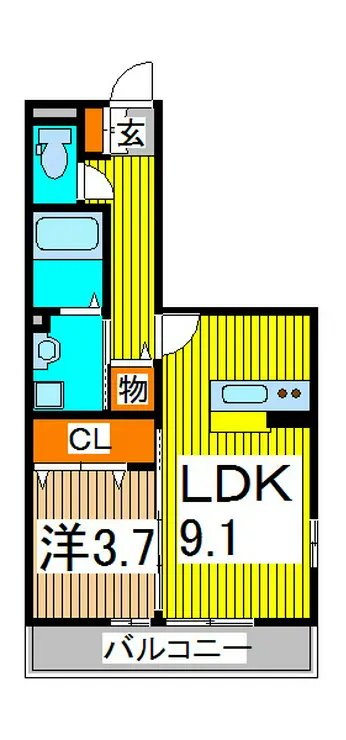 フィーロ 1階階 間取り