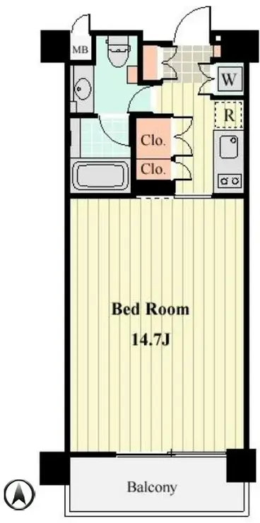 willDo清澄 4階階 間取り