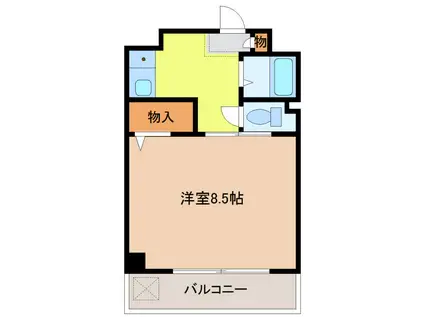 YOUNGVILLAGE2(1K/2階)の間取り写真