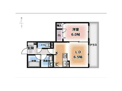 グランドメゾンHEIWAII(1LDK/3階)の間取り写真