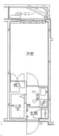 DAIHOPLAZA SENDAGI(1K/12階)の間取り写真