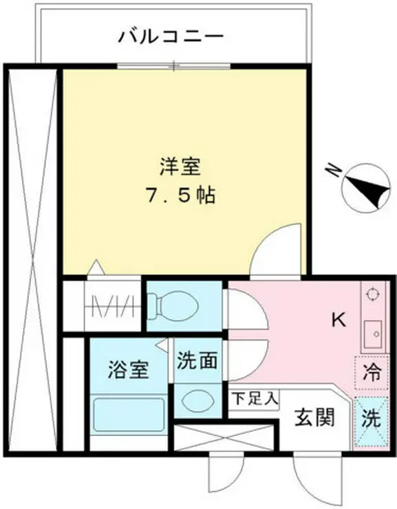 マナーファスト 3階階 間取り