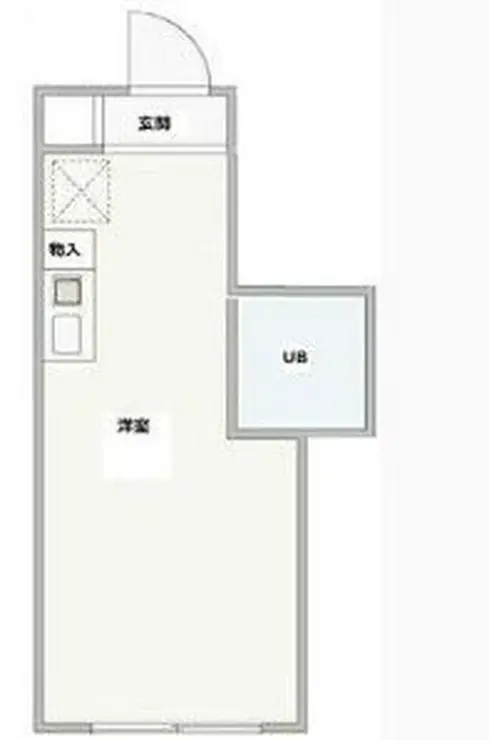スカイコート高円寺 2階階 間取り