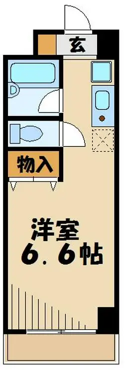 クラシコ鷺沼 3階階 間取り