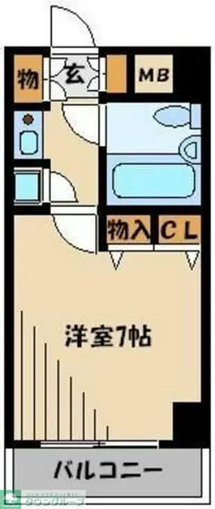 ライオンズシティ浦和常盤 3階階 間取り