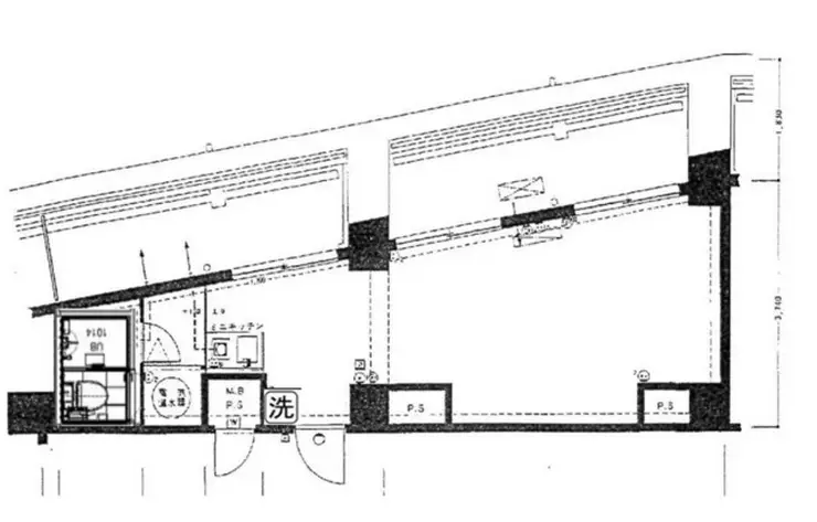 プレジデントハイツ五反田 9階階 間取り