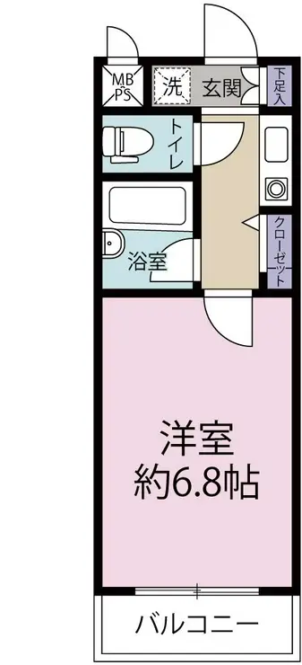 ライオンズマンション荻窪館 2階階 間取り