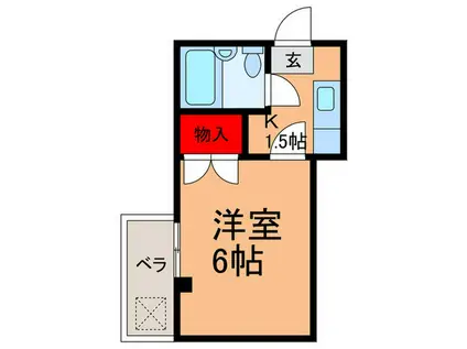 メゾンナカノ(1K/5階)の間取り写真