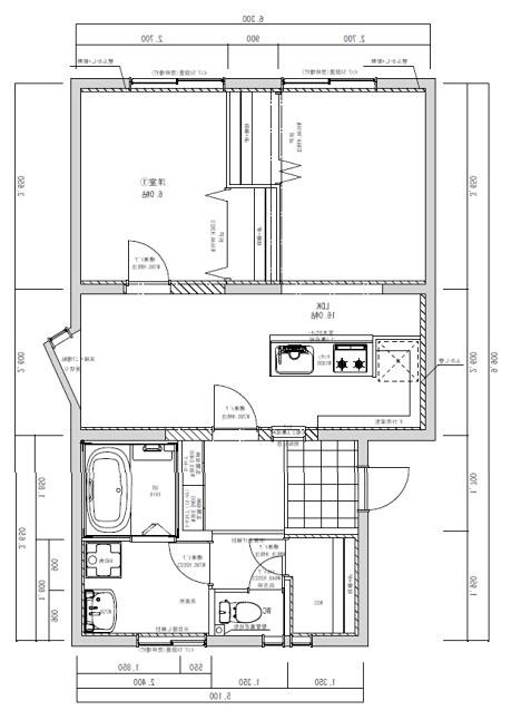 マンション桃の里(1LDK/3階)の間取り写真