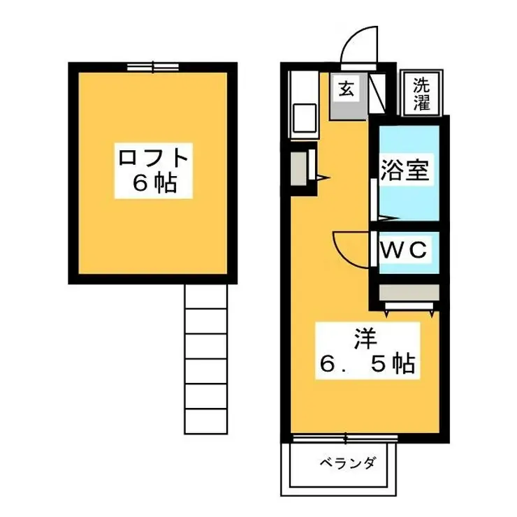 ラークヒルズK2 1階階 間取り