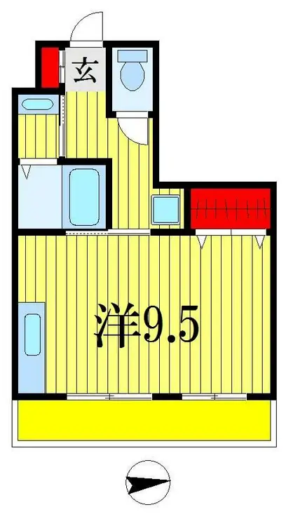 パトリア千葉 3階階 間取り