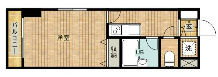 セシーズイシイ16 4階階 間取り