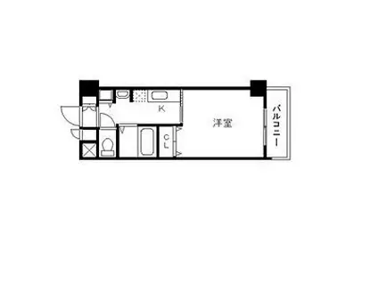 GP栄本町通(1K/8階)の間取り写真