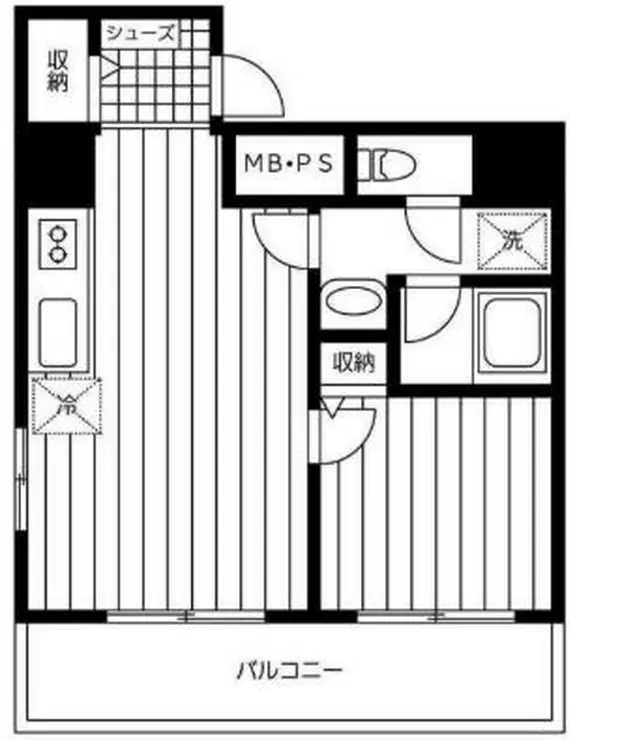 メイツ伊勢佐木長者町 10階階 間取り