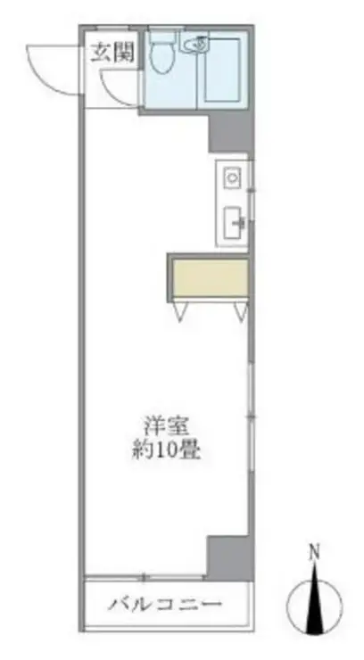 ハウスチェリー上馬 7階階 間取り