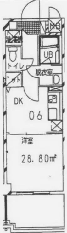 KMリシェス 3階階 間取り