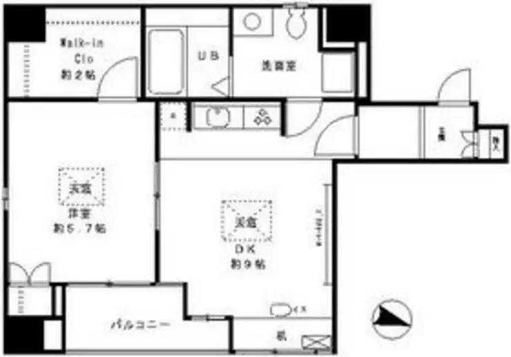 レオーネ三越前 4階階 間取り