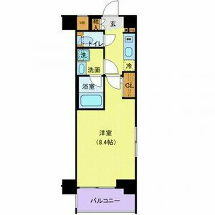 ブライズ芦花公園 5階階 間取り