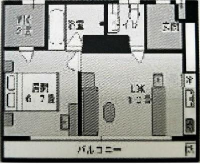 六本木グランドール(1LDK/5階)の間取り写真