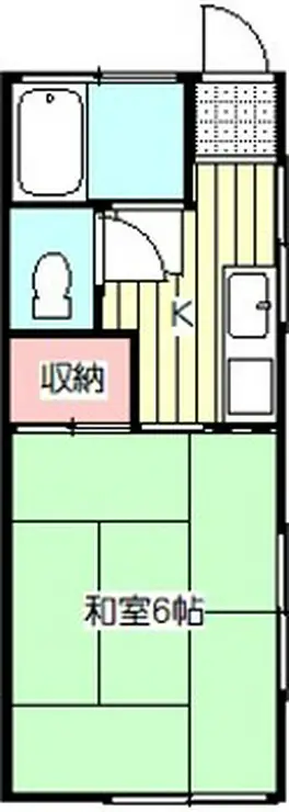 むさしの荘 1階階 間取り