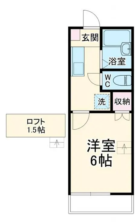 ラデヴィーナ蓮田 2階階 間取り