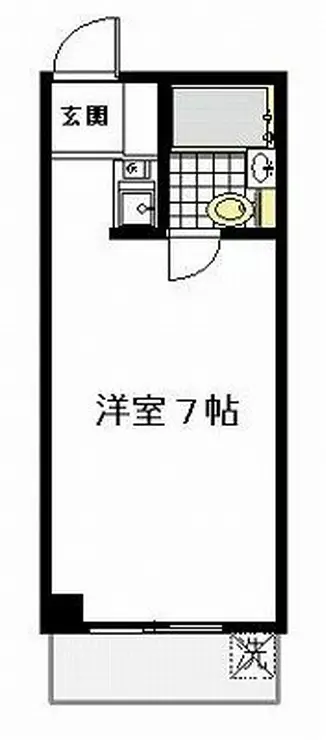 桑島ビル 3階階 間取り
