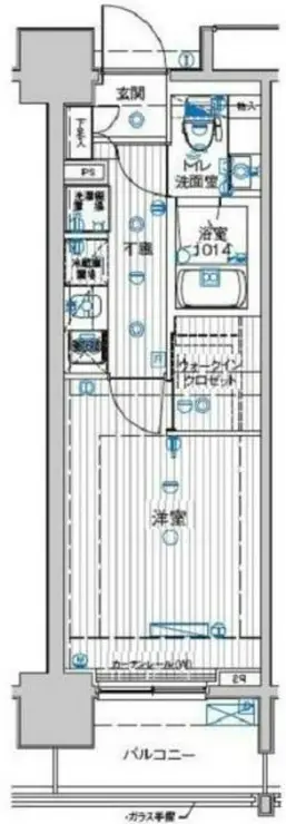 ル・リオン豊洲ウォーターフロント 10階階 間取り