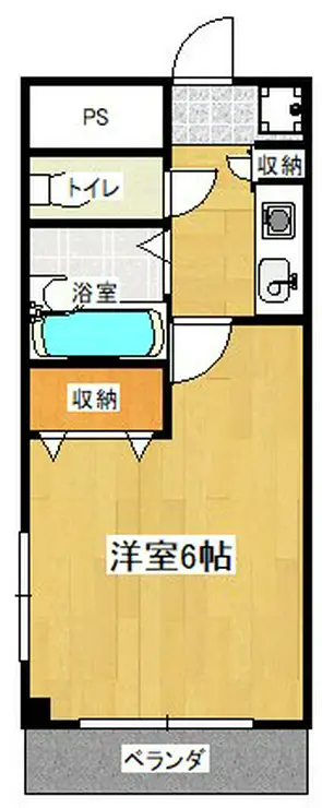 コンフォートマンション桜木町 2階階 間取り