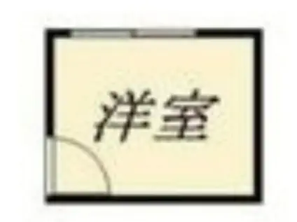 ウイング(ワンルーム/4階)の間取り写真