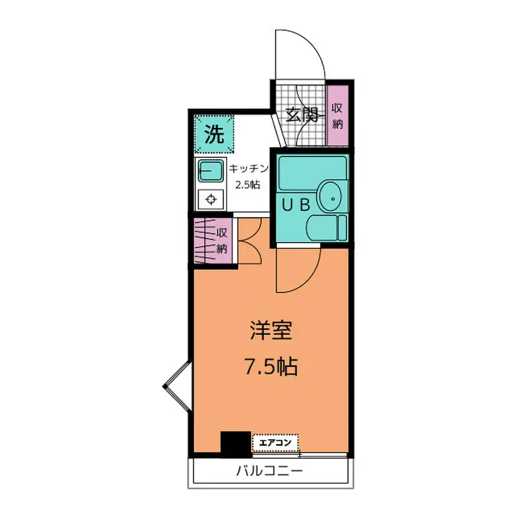 メゾンプラザ 3階階 間取り