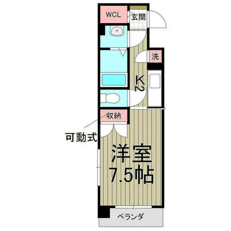 スクエアーズ鎌倉 2階階 間取り