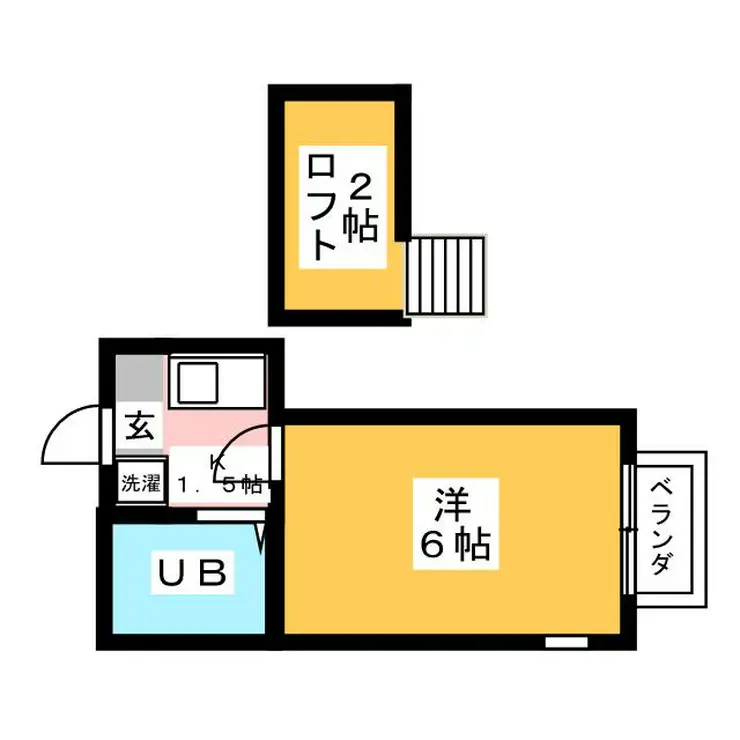 ドルフ伊勢原 2階階 間取り